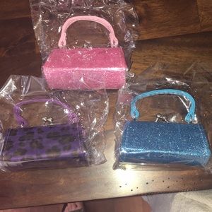3 Purse Shaped Lipstick Cases